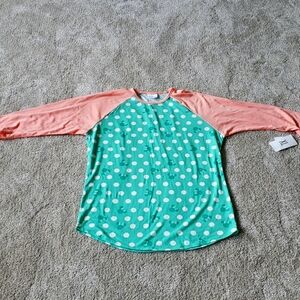 LuLaRoe Quarter Sleeve Shirt